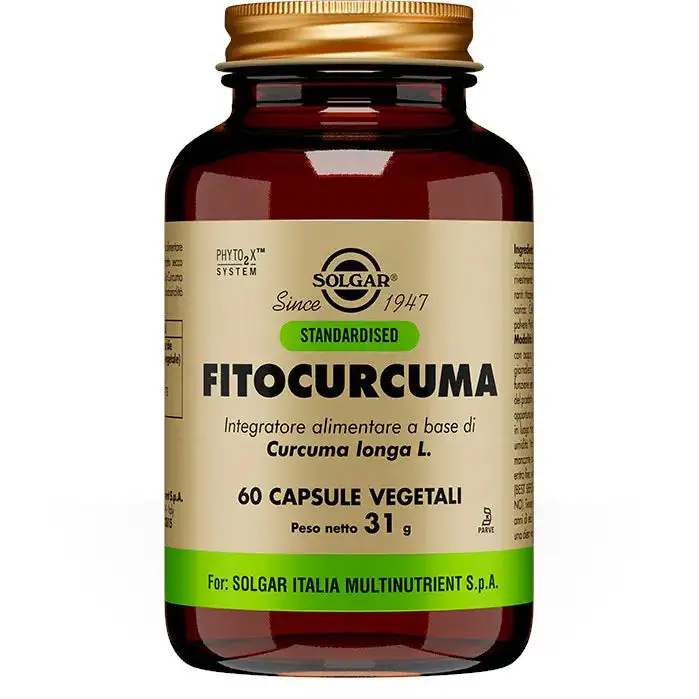 Solgar Fitocurcuma 60 Capsule Vegetali