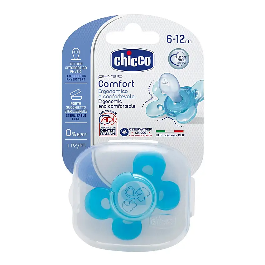 CH SUCCH COMF BOY SIL 6-12M 1P