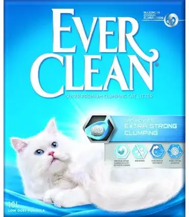 Ever Clean Unscented Extra Strong Clumping 10 Kg