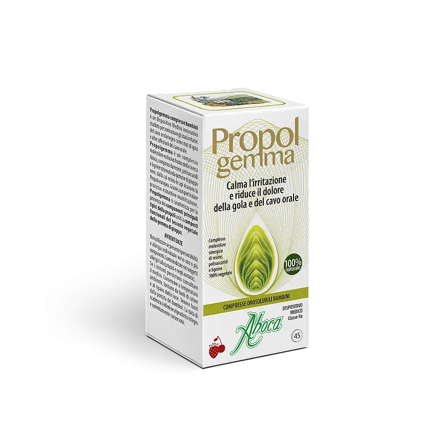PROPOLGEMMA BAMBINI 45 COMPRESSE OROSOLUBILI ABOCA