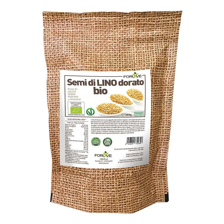 SEMI DI LINO DORATO BIO 350G