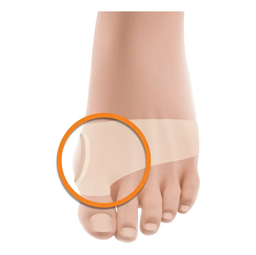 FASCIA PROT ALLUCE VALGO GEL M
