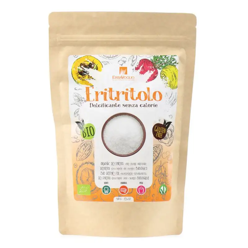 ERITRITOLO BIO 500 GRAMMI