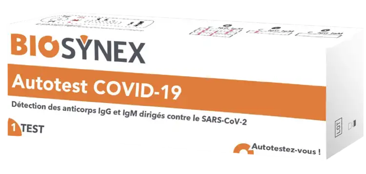 BIOSYNEX AUTOTEST COVID-19 1 PEZZO