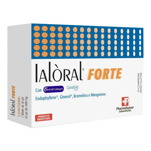 Ialoral Forte 10 Compresse - Integratore alimentare per la funzionalità delle articolazioni