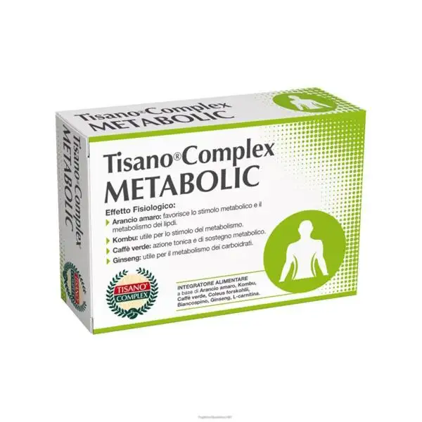 Tisanoreica Tisano Complex Metabolic Integratore Dimagrante 30 Compresse