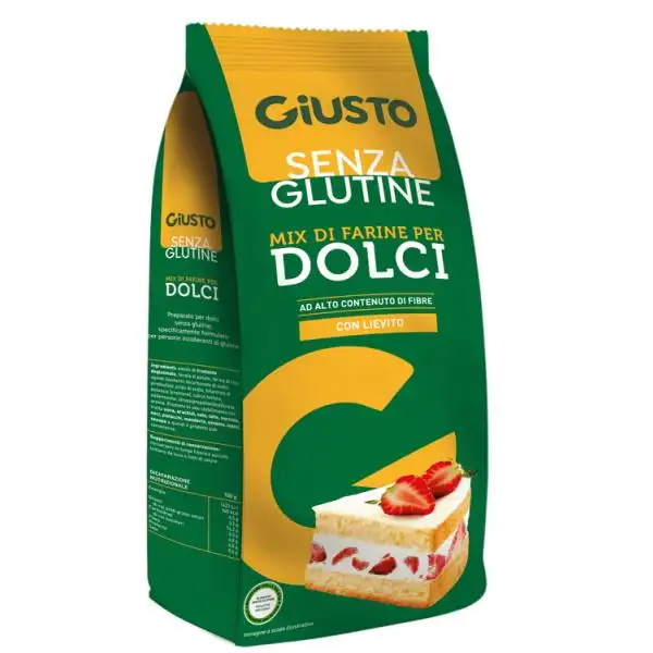 Giusto Preparato Per  Pan Di Spagna Senza Glutine 480 g