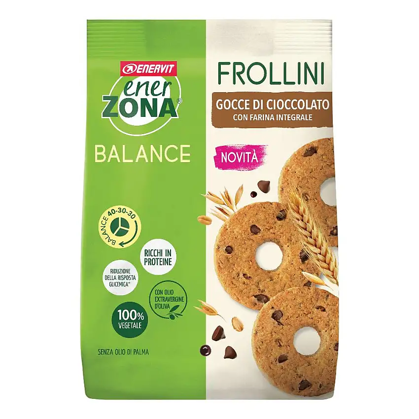 ENERZONA Frollini Int.Ciocc.250g
