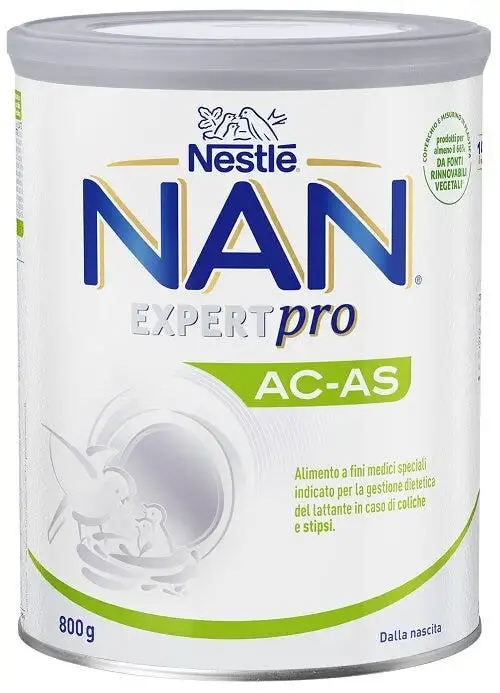 Nan Expert Pro Ac+As Alimento Dalla Nascita 800g