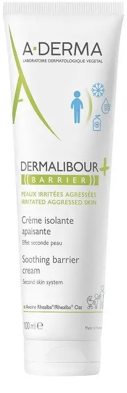 A-Derma Dermalibour+ Barrier Crema Isolante Lenitiva 100ml