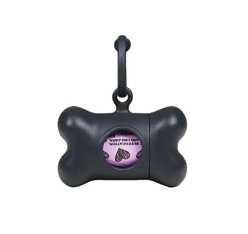 United Pets Bon Ton Nano Collezione Classic Colore Grigio Porta Sacchettini Igienici