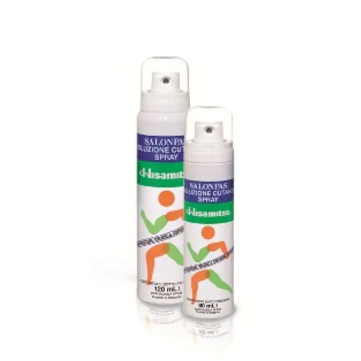 SALONPAS*spray soluz cutanea 120 ml 2,1 g + 3,84 g + 3,6 g