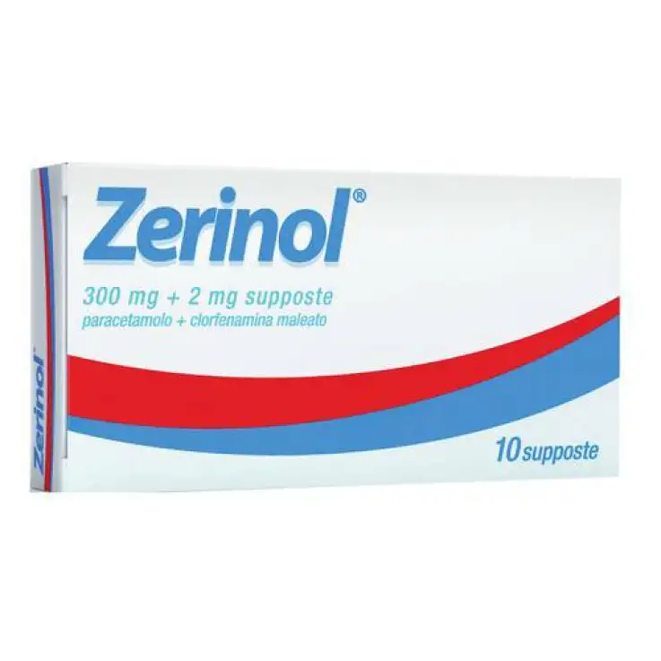 ZERINOL*10 supp 300 mg + 2 mg