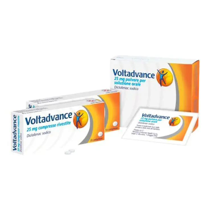 VOLTADVANCE*10 cpr riv 25 mg