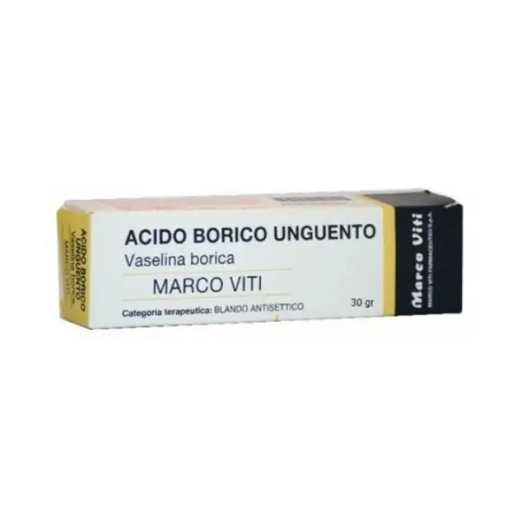 ACIDO BORICO (MARCO VITI)*ung derm 30 g 3%