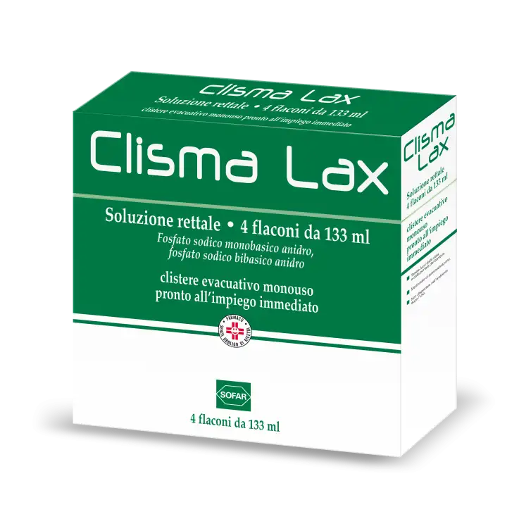 CLISMALAX*4 flaconi 133 ml soluz rett