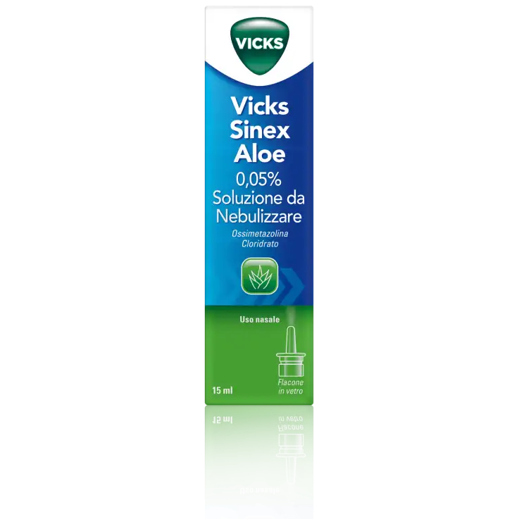 VICKS SINEX ALOE*soluz nebul 15 ml 0,05%