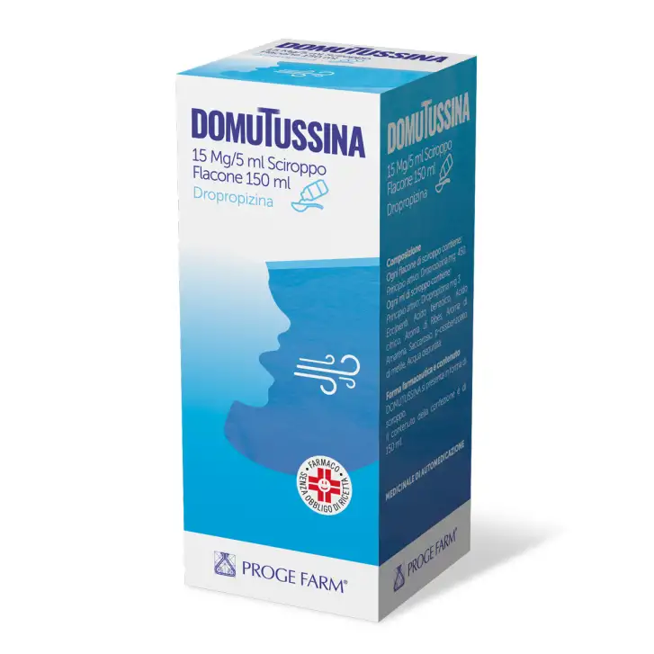 DOMUTUSSINA*SCIR 150ML15MG/5ML