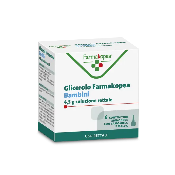 GLICEROLO (FARMAKOPEA)*BB 6 microclismi 4,5 g con camomillae malva