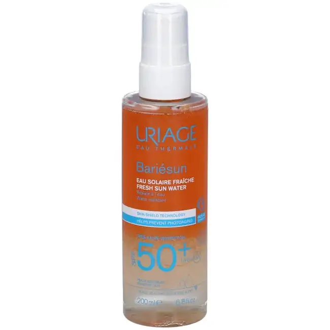 URIAGE Bariésun Eau Solaire SPF 50+ Spray Solare 200 Ml