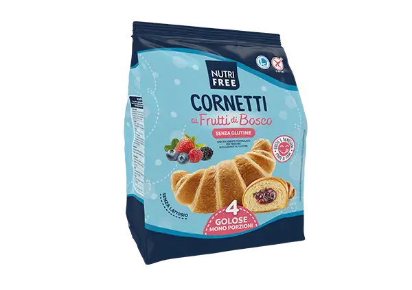 NUTRIFREE CORNETTI INTEGRALI FRUTTI DI BOSCO