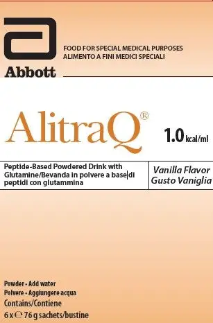 ALITRAQ VANIGLIA 6 BUSTINE DA 76 G