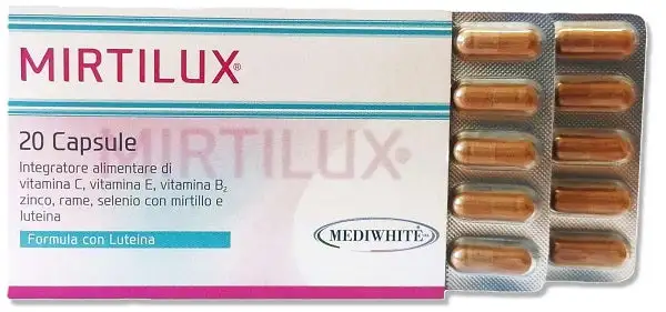 MIRTILUX 20 CAPSULE 441 MG