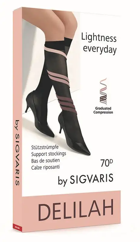 SIGVARIS DELILAH 70 DENARI MESH GAMBALETTO DUNE 2