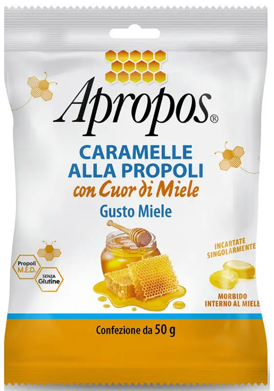 APROPOS CARAMELLE DURE MIELE CUOR DI MIELE 50 G