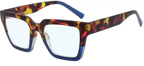 OCCHIALE DA VISTA PREMONTATO T-VEDO GLAMOUR BLU +1,00