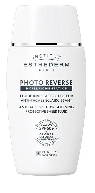 PHOTO REVERSE FLUIDE INVISIBLE PROTECTEUR ANTI-TACHES ECLAIRCISSANT SPF50+ 40 ML