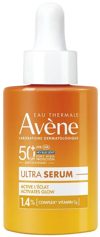 EAU THERMALE AVENE SOLARE ULTRA SIERO ATTIVA LA LUMINOSITA'SPF50+ 30 ML