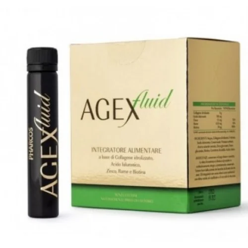 Pharcos Agex Fluid 15 Flaconcini da 25 ml