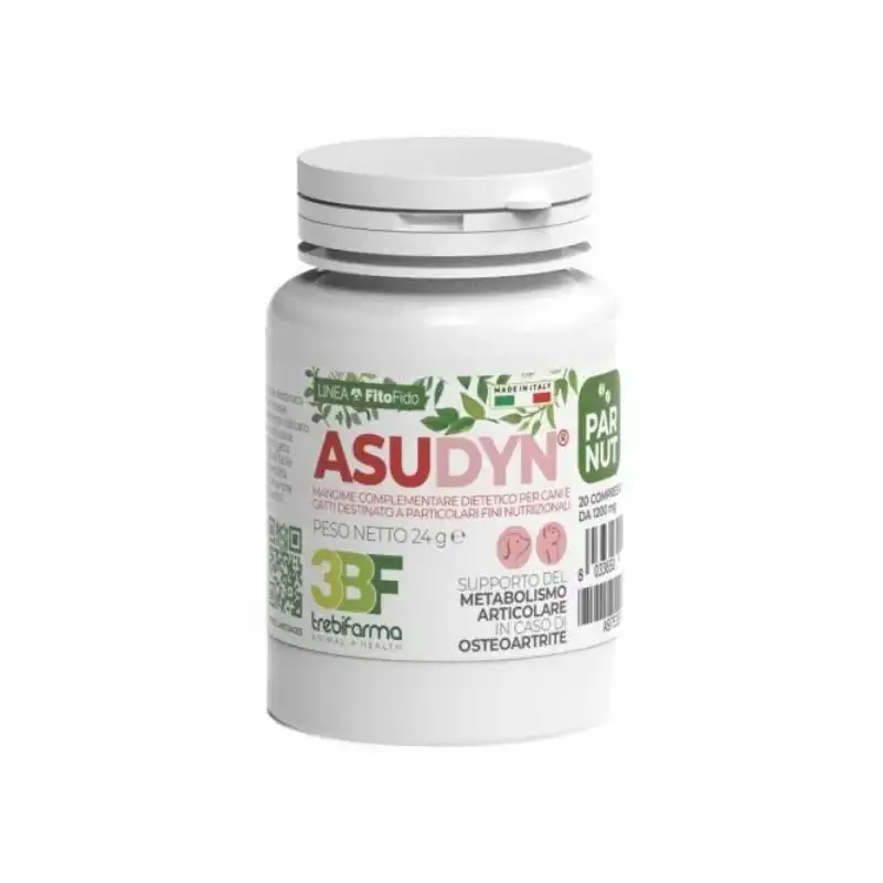 Trebifarma Asudyn 20 compresse - mangime complementare per cani