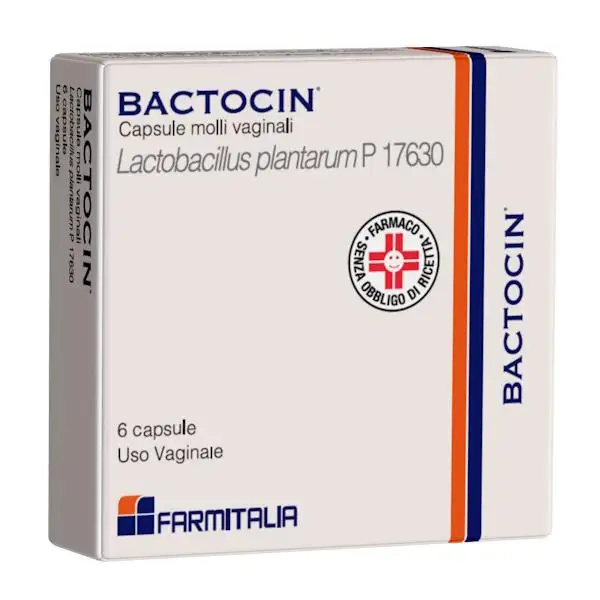 Bactocin Capsule 3 gr Lactobacillus plantarum 6 Capsule Vaginali