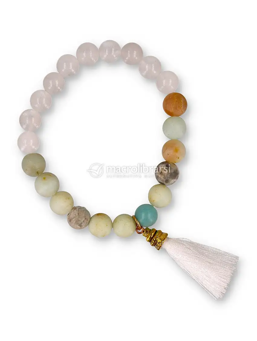 Bracciale Acquamarina e Giada