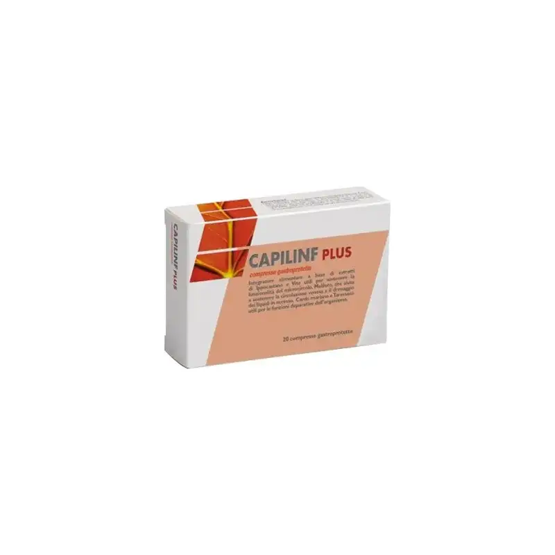 Capilinf plus 20 compresse - integratore per il microcircolo