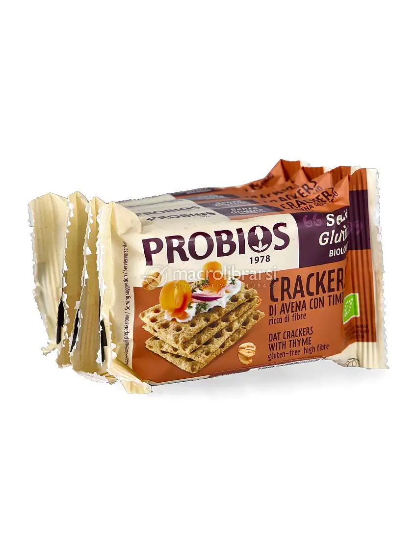 Crackers di Avena con Timo Bio