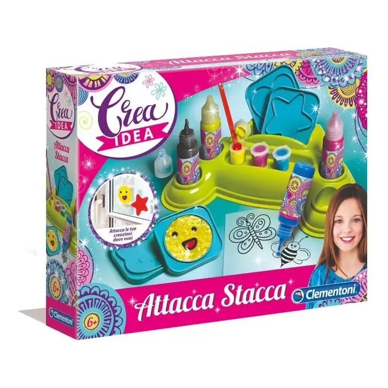 Clementoni Crea idea - gli attacca stacca