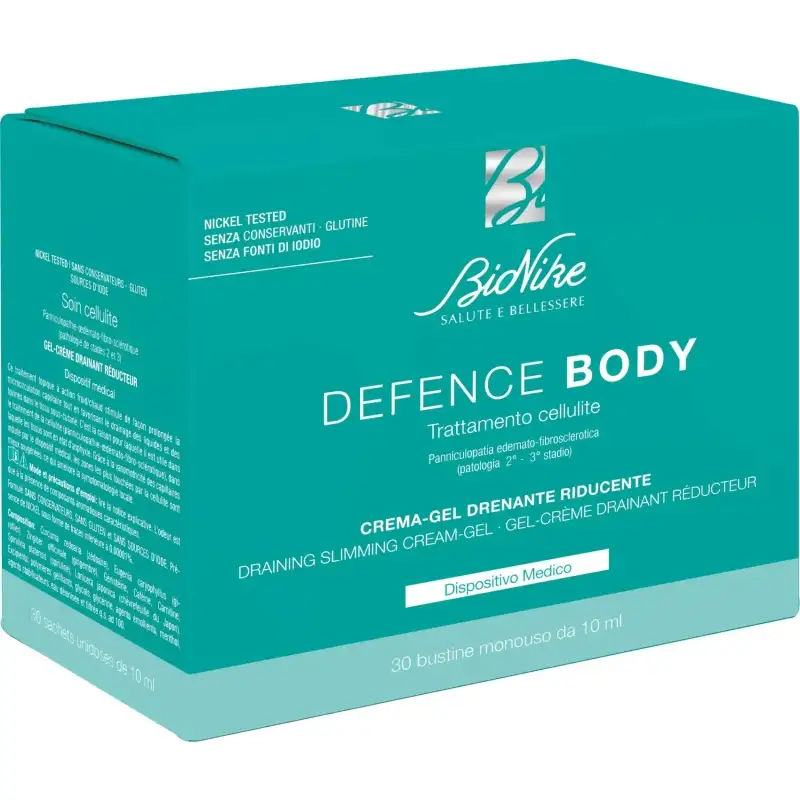 Bionike defence body trattamento cellulite 30 bustine da 10 ml