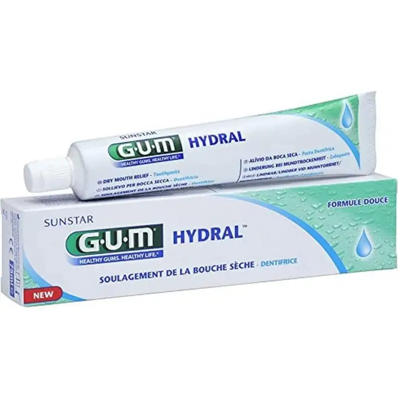 Sunstar gum Hydral - dentifricio idratante formula delicata 75 ml