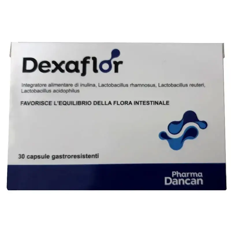Dexaflor 30 capsule - integratore per la flora intestinale