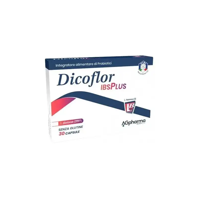 Dicoflor ibsplus 30 capsule - integratore di probiotici