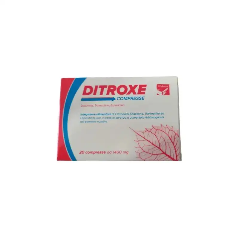 Ditroxe 20 compresse - integratore per il microcircolo