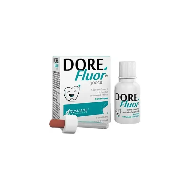Dorefluor gocce 8 ml - integratore a base di fluoro
