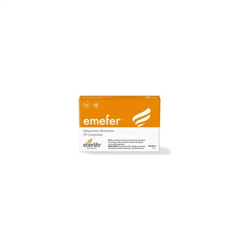 Eberlife emefer 30 compresse - integratore di ferro