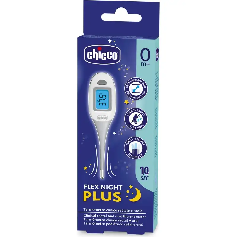 Chicco flex night plus - termometro digitale retroilluminato