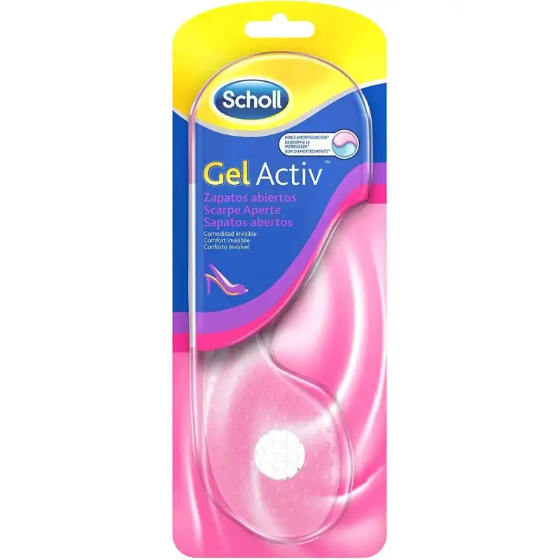 Scholl gel activ per scarpe aperte - 1 paio