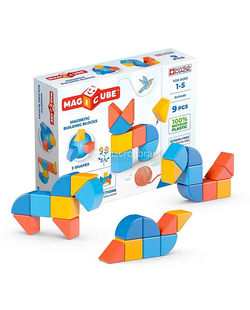 Geomag Magicube Recycled - Animals