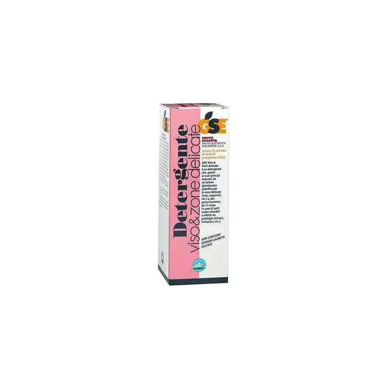 Prodeco pharma Gse detergente viso e zone delicate 200 ml